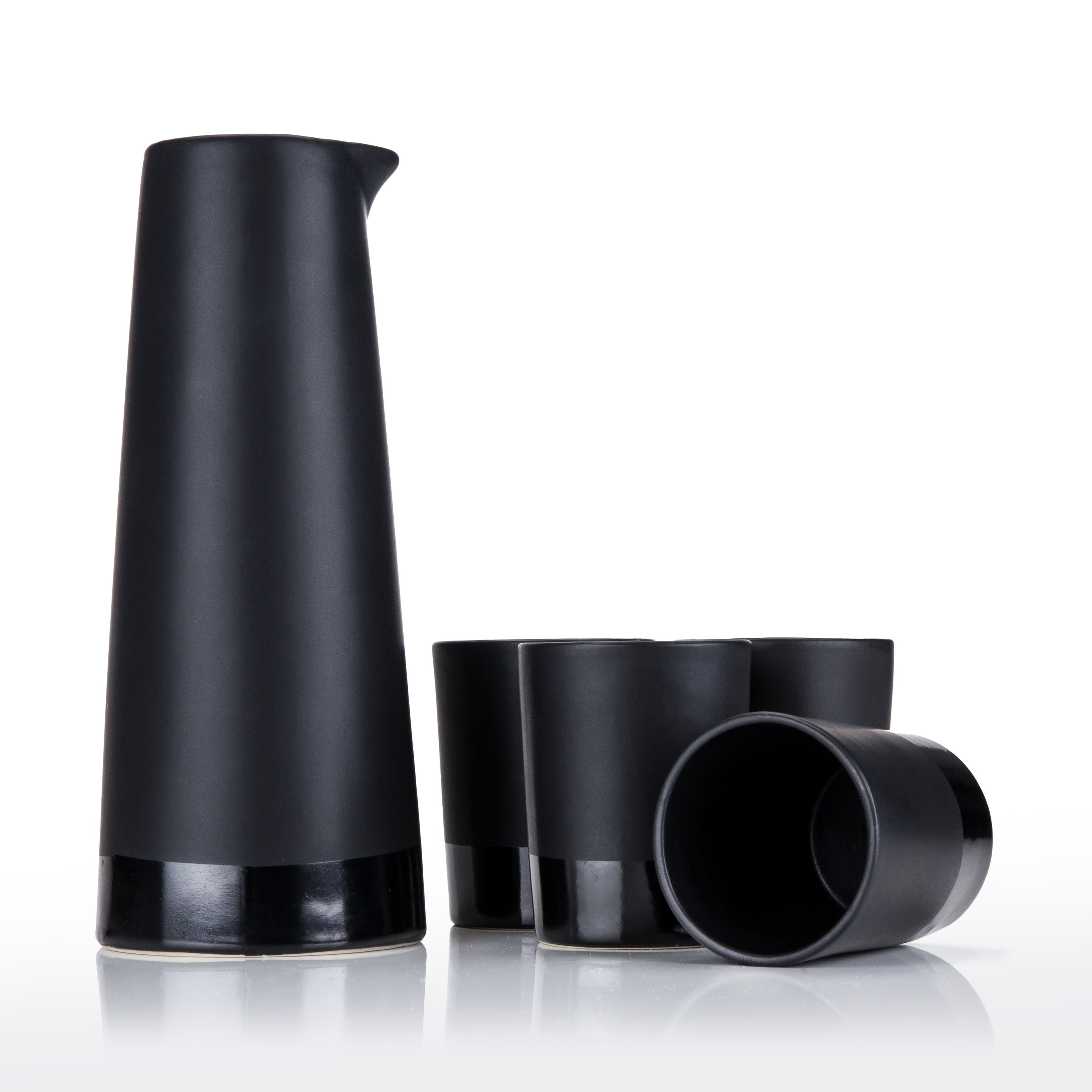 Viski® 5-Piece Stoneware Sake Set 17