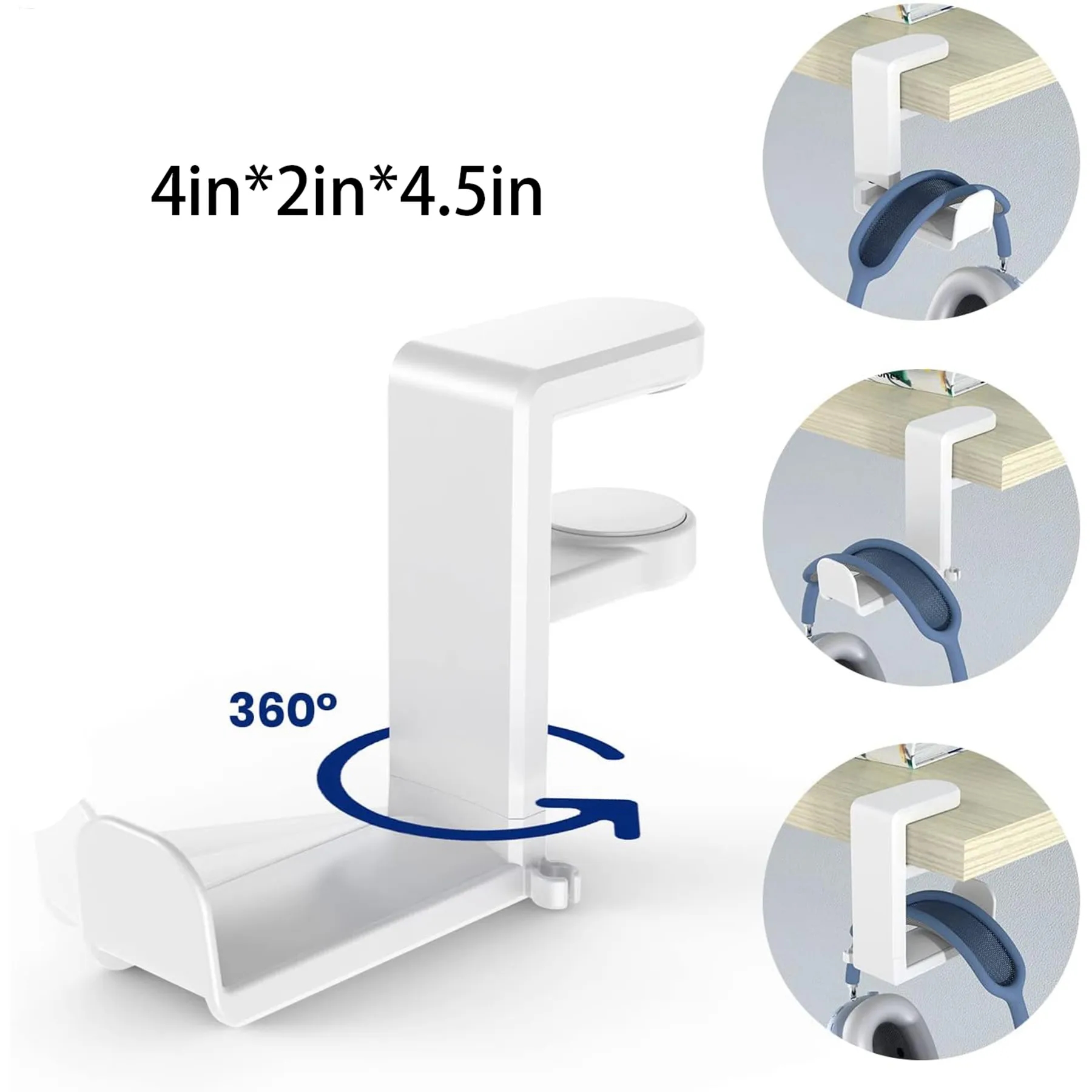 Headphone Hook Holder Hanger Mount 17