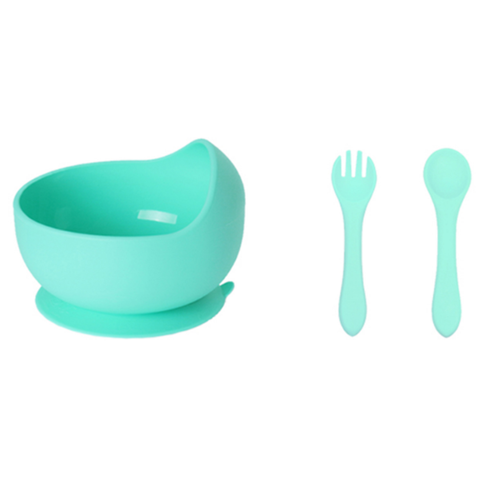 Colorful Toddler Suction Cup Silicone Bowl Set 20