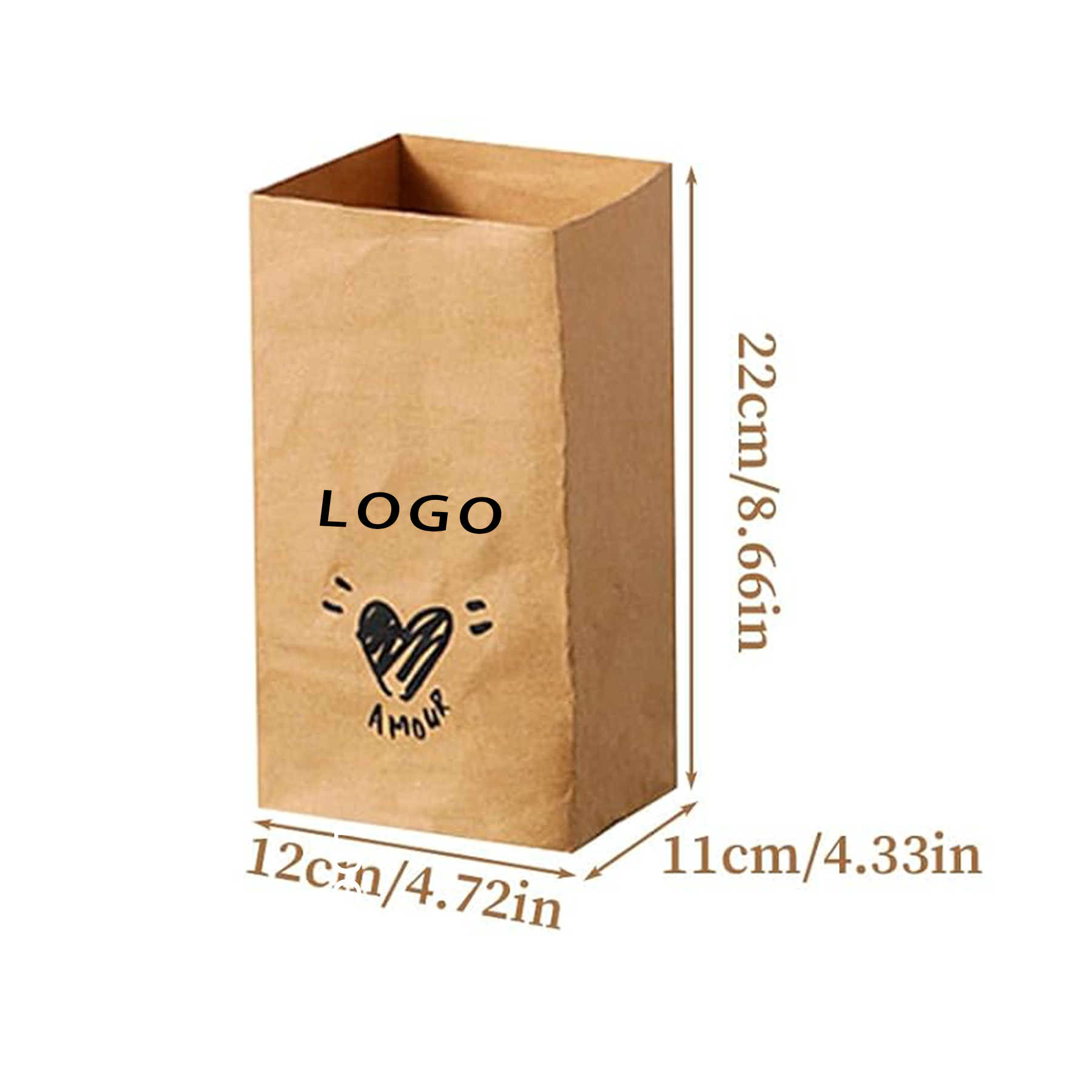 Washable Kraft Paper Bags 10
