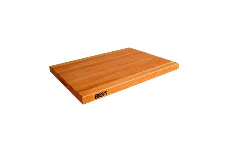 John Boos Cherry Edge Grain 1-1/2-in Reversible Cutting Board 3
