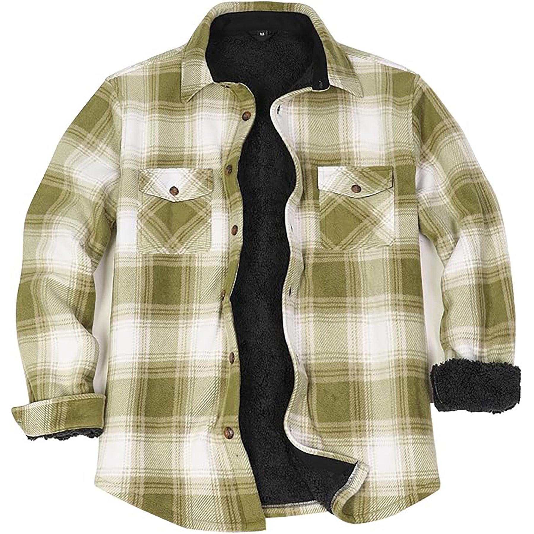 Men's Flannel Shirt Jacket 69
