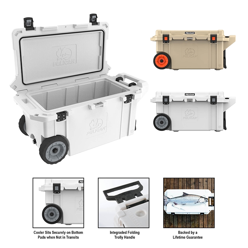 80qt elite wheeled cooler