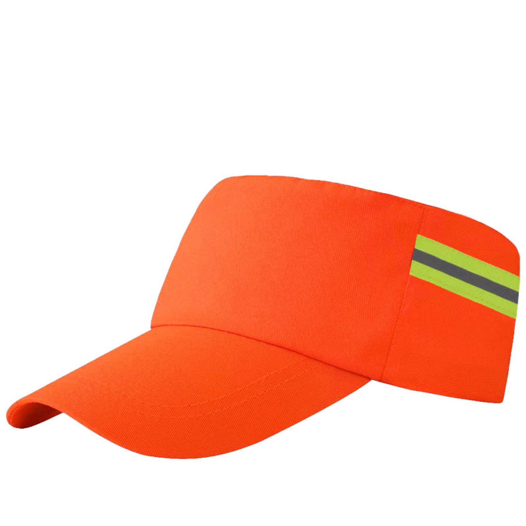 High Vis Baseball Cap with Reflective Trim Safty Constructed Hat 24