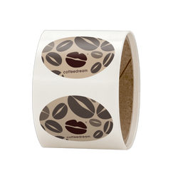 3" x 2" Oval Roll Labels