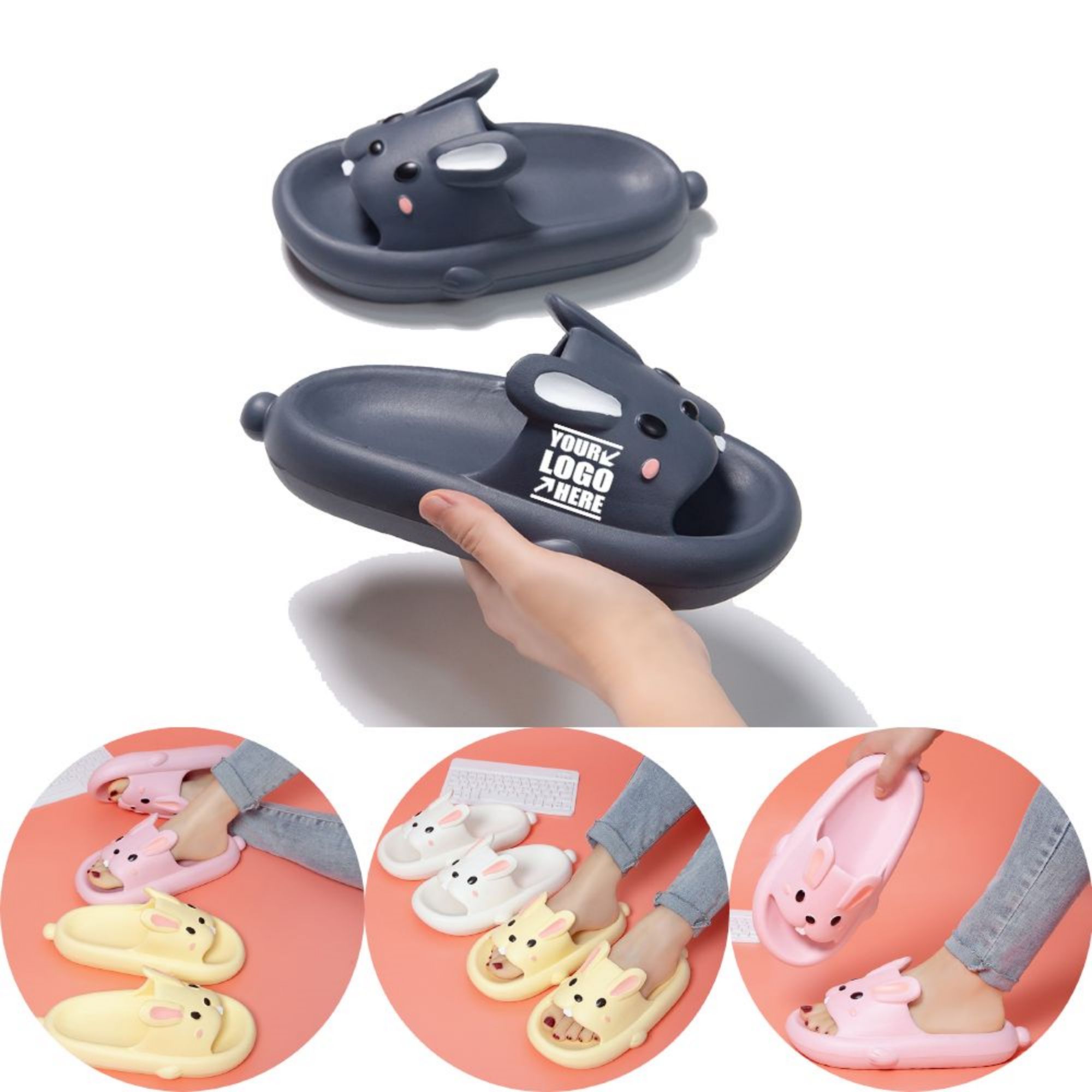 EVA Cartoon Bunny Slippers 4