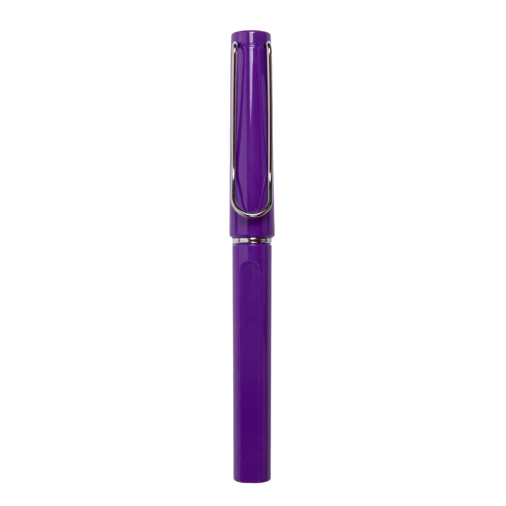 Plastic Gel Pen W/ Metal-Clip 9