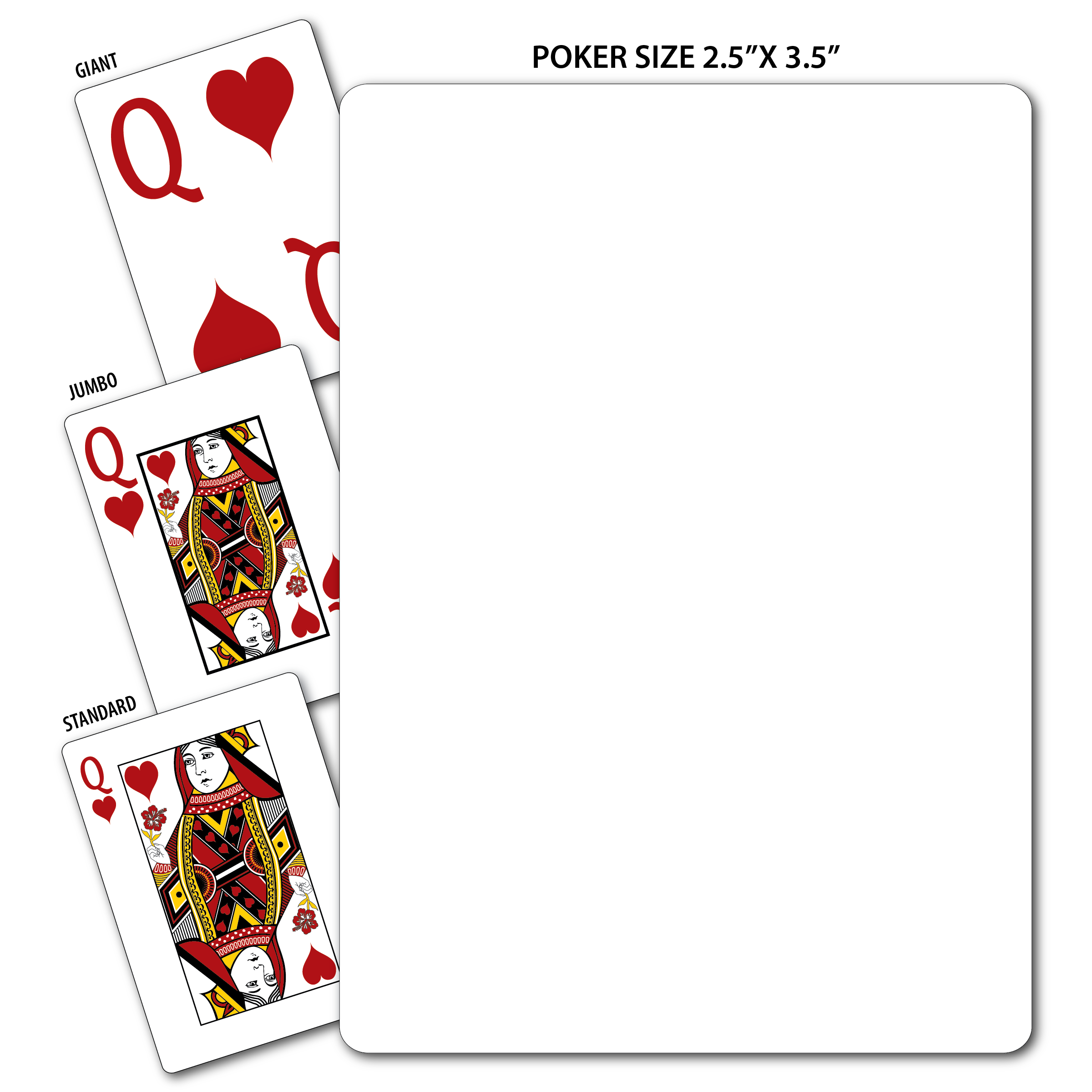 Full Color Custom Back Poker Size Playing Cards 6