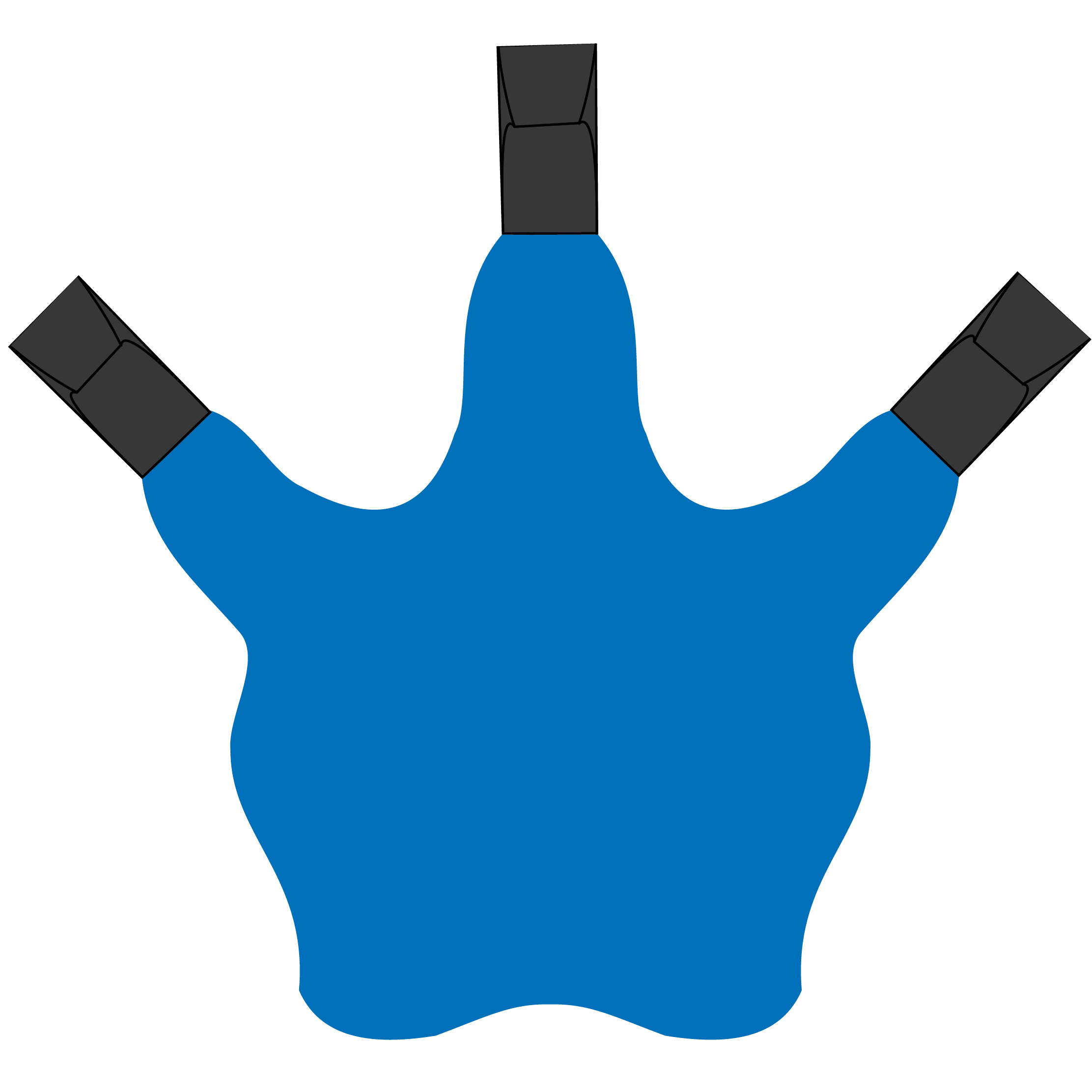 3 Talon Claw Mitt 55
