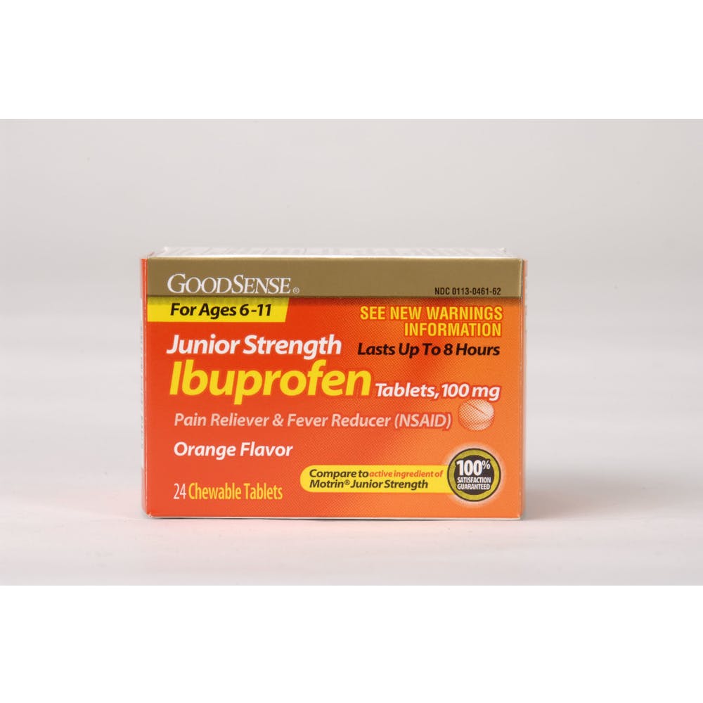 Children's Ibuprofen Tablets - Orange 100mg 24/Bottle 2