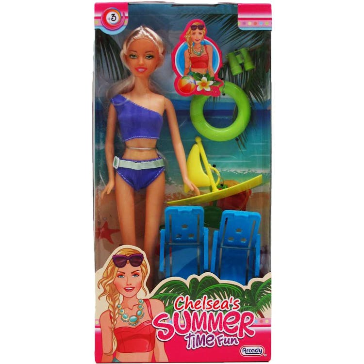 Fashion Doll Sets - Beach Theme 11.5" 3