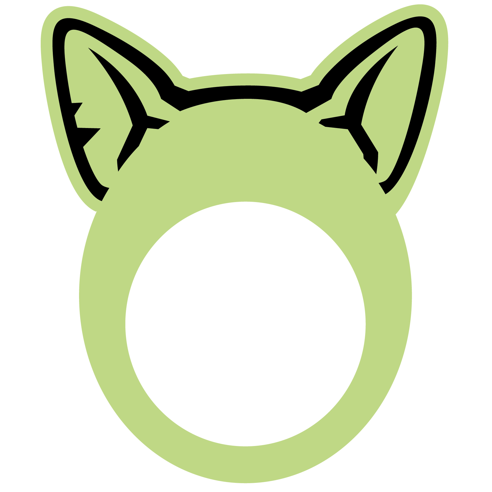 Animal Ears Pullover Visor 60