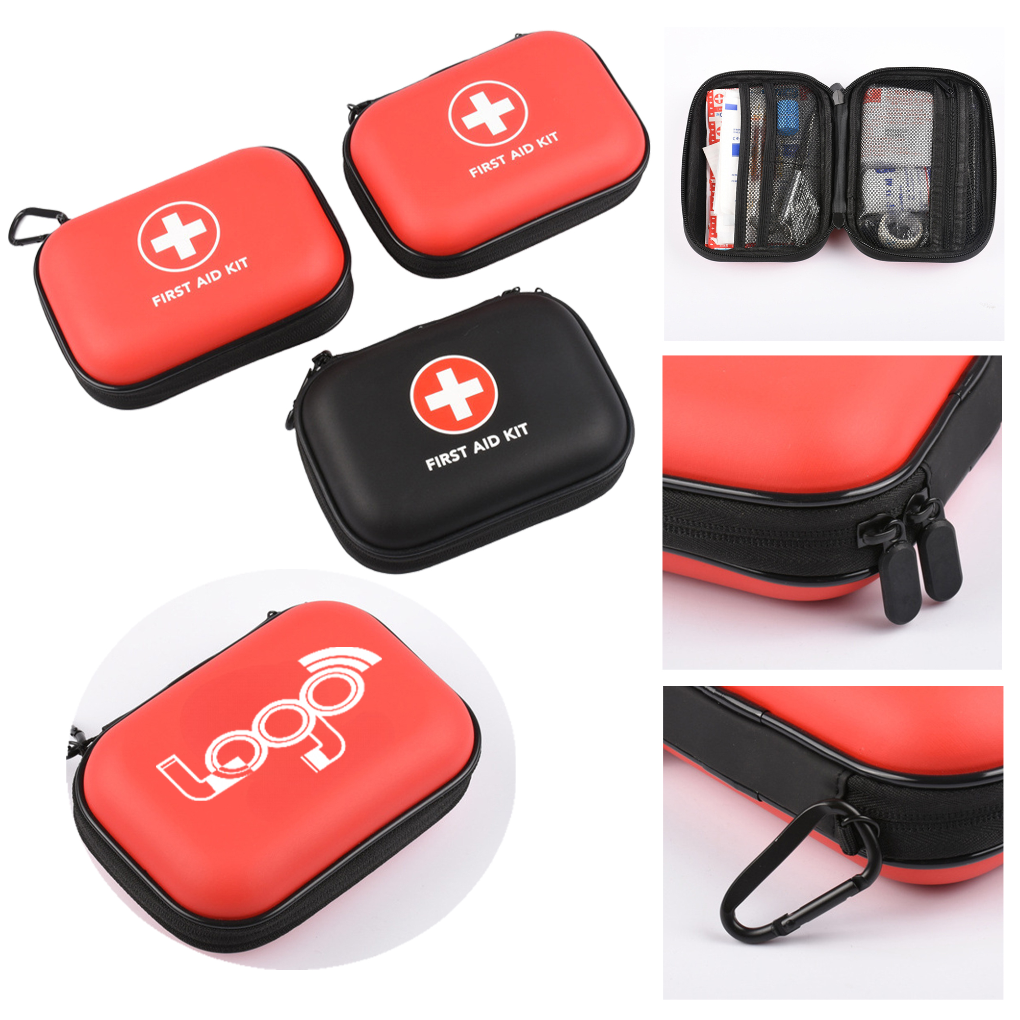 Compact Emergency Medical Kit Bag with Customizable Design 3