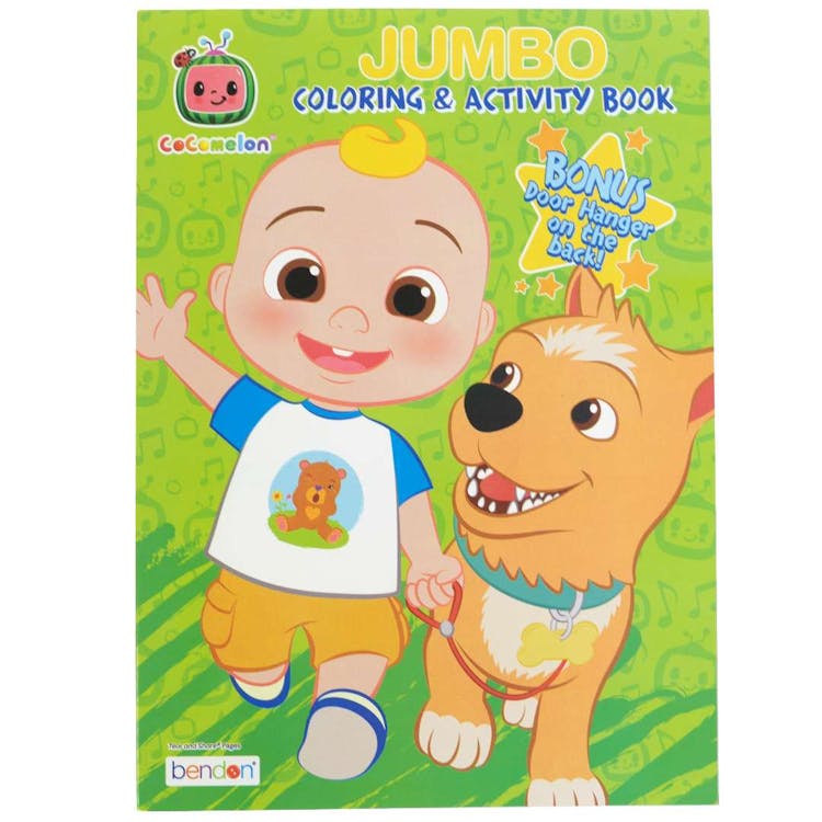 Cocomelon Jumbo Coloring and Activity Books - 80 Pages 3