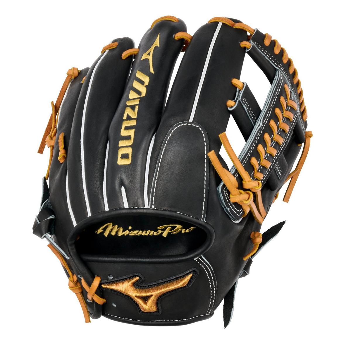 GMP-6000R Mizuno Pro, Premium Infielder Baseball Glove, 11.75", Regular Pocket, Cross 8 Web 3