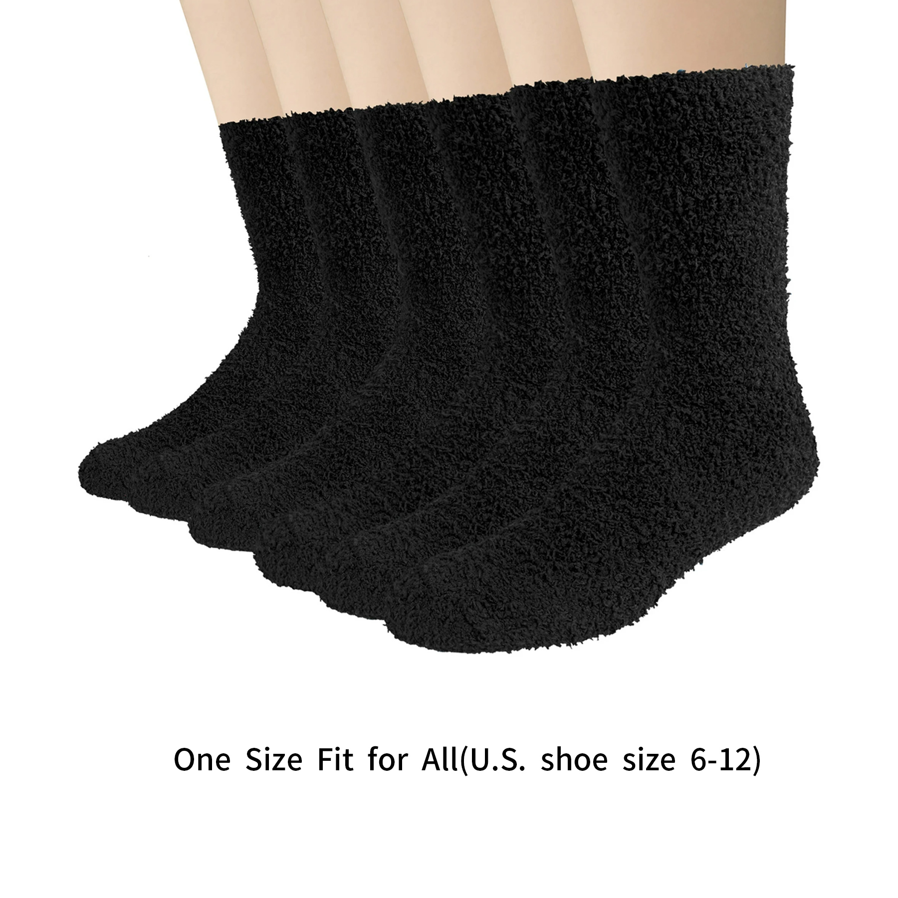 Mens Fuzzy Sock 7