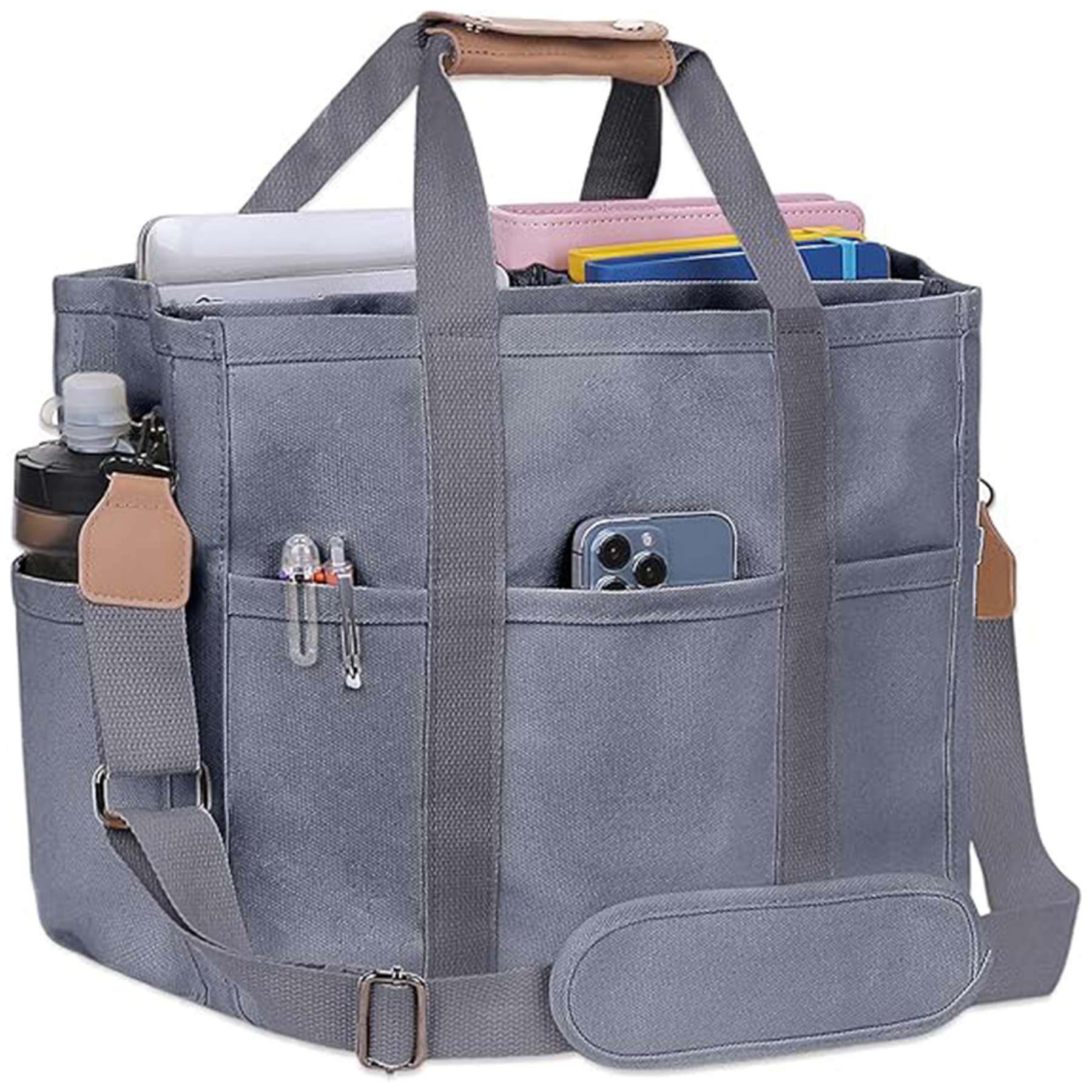 Multifunctional Canvas Tote Bag 23