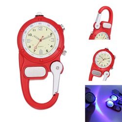 Mini Clip Microlight Watch With Carabiner