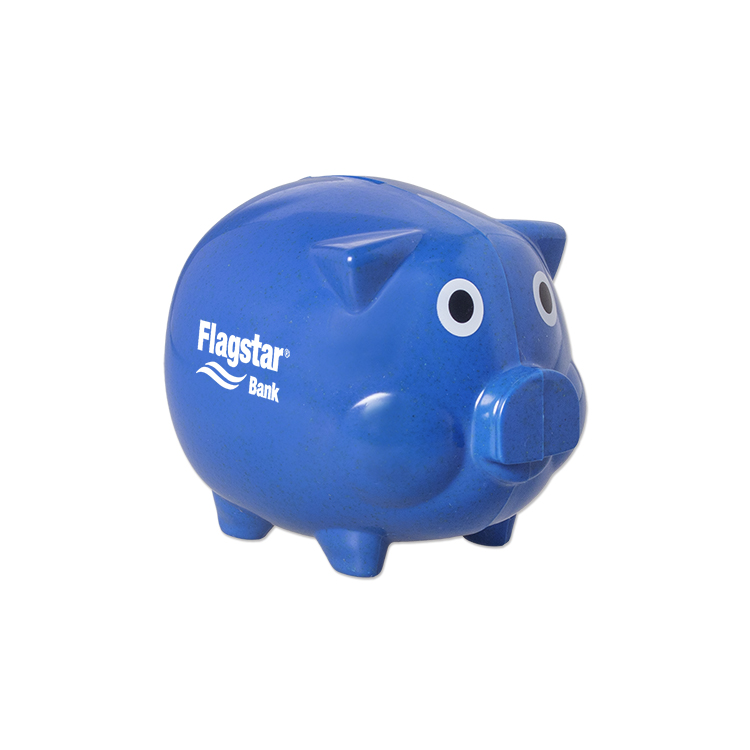 Classic Wheat Piggy Bank 16
