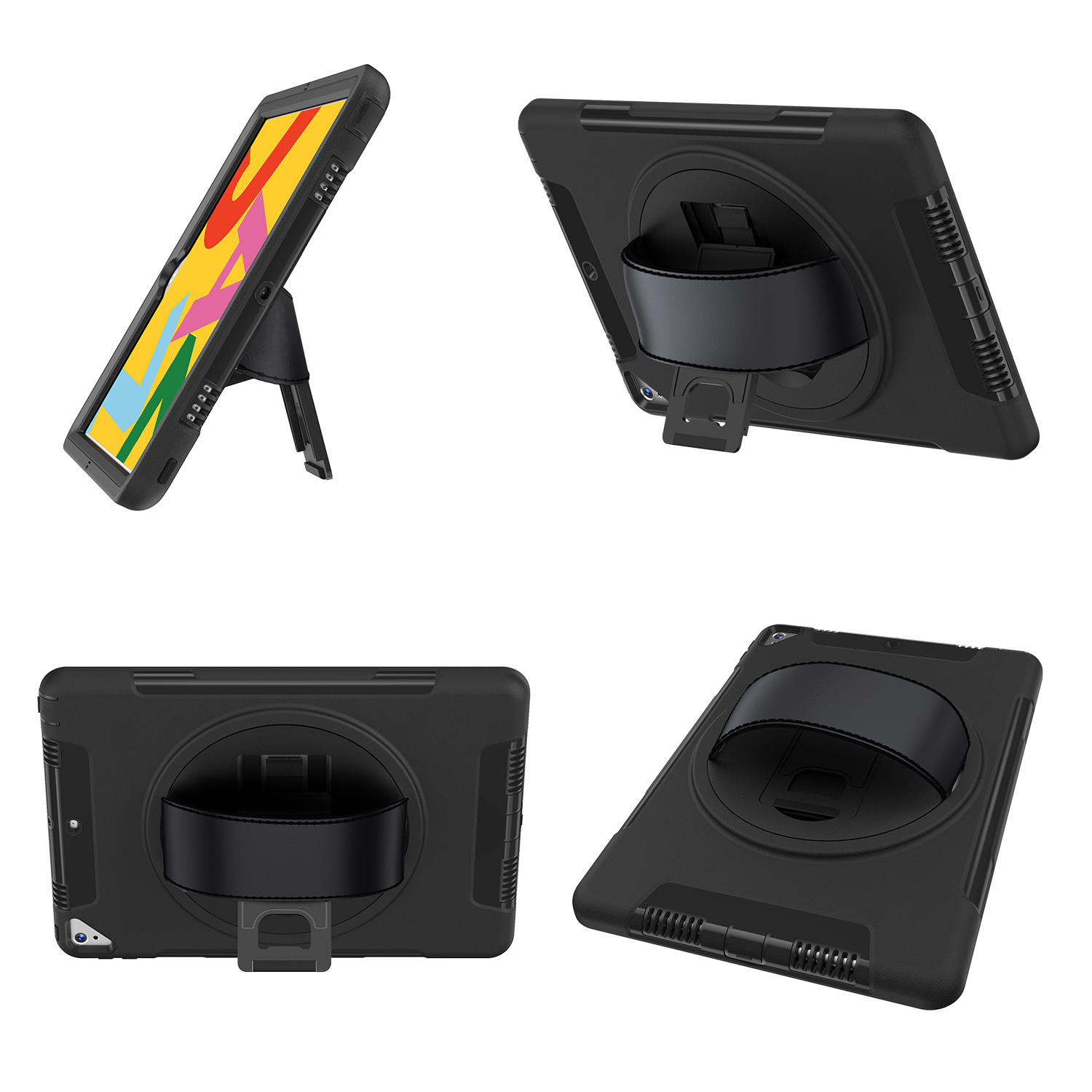 iPad 10.2" 2019/2021 Handstrap Rugged Case 8