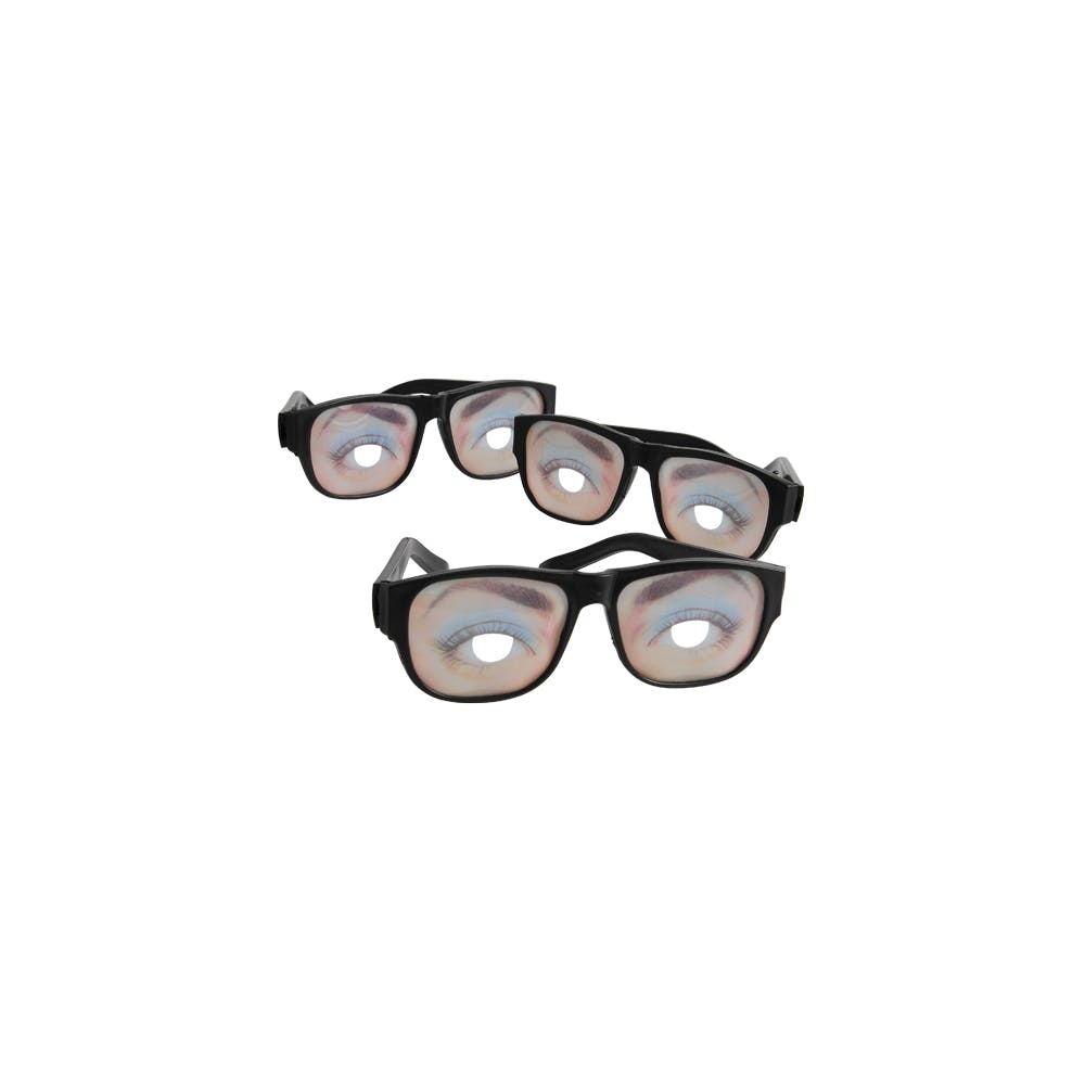 Disguise Glasses - Realistic Eyes 5.5" 3
