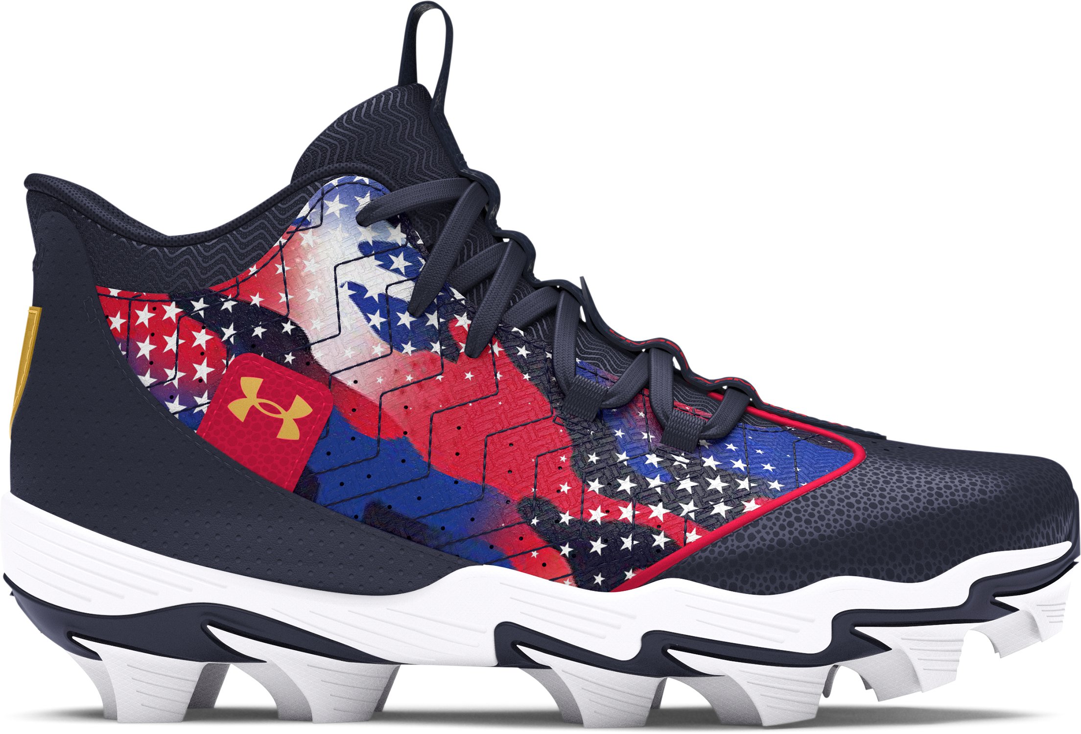 UA Harper 9 RM USA Jr. Boys' Baseball Cleats 4