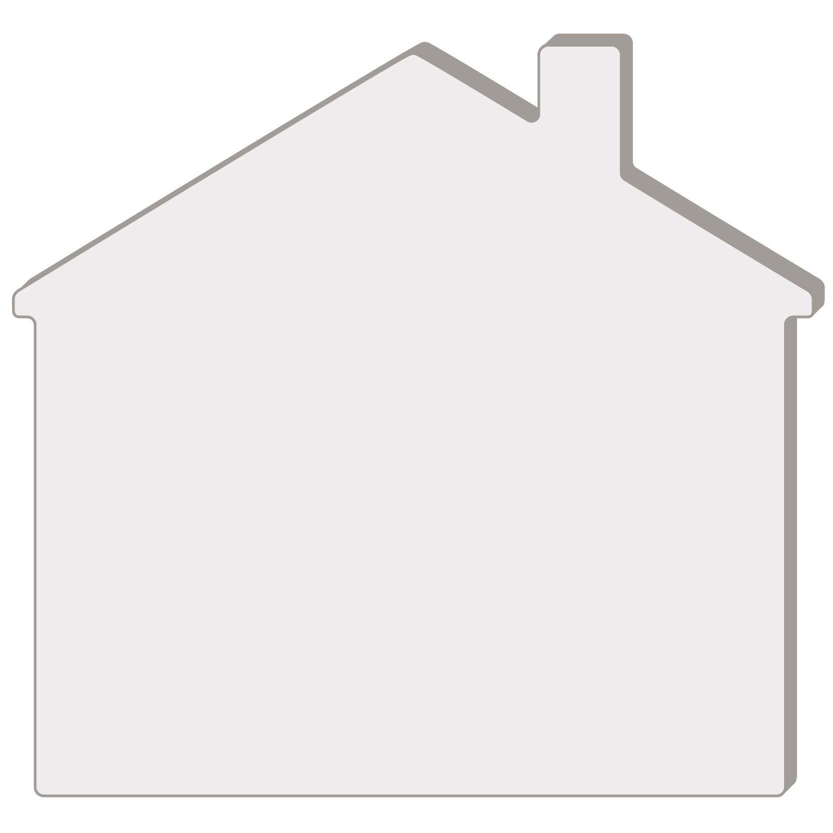 House Shape Coaster 26