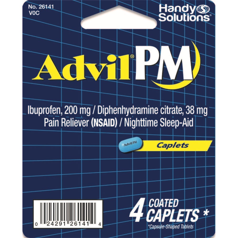 Advil PM Caplets - Ibuprofen Diphenhydramine 3
