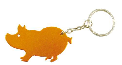 Mini Pig Key Chain- Bottle Opener Close Out 35