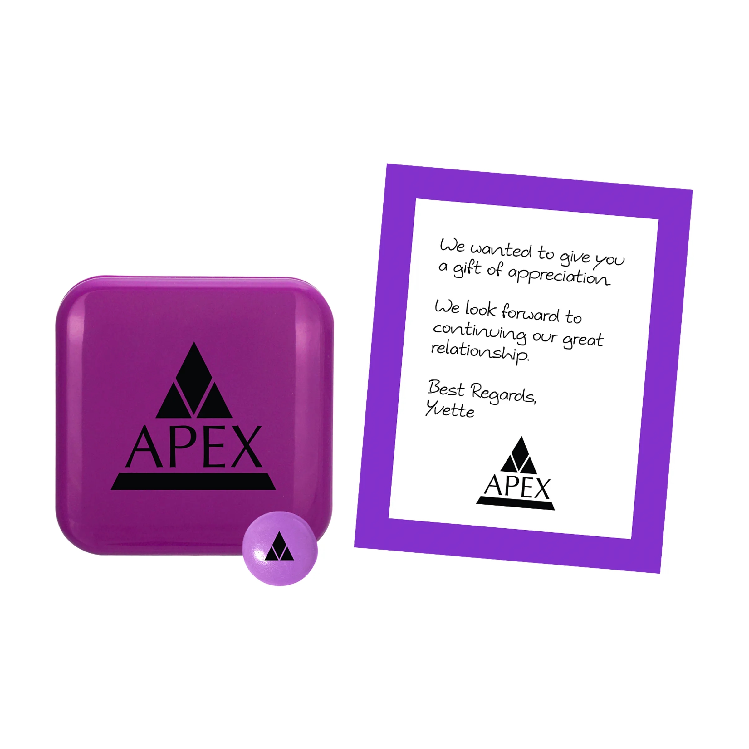 Appreciation Sliding Case of Printed Candy 24