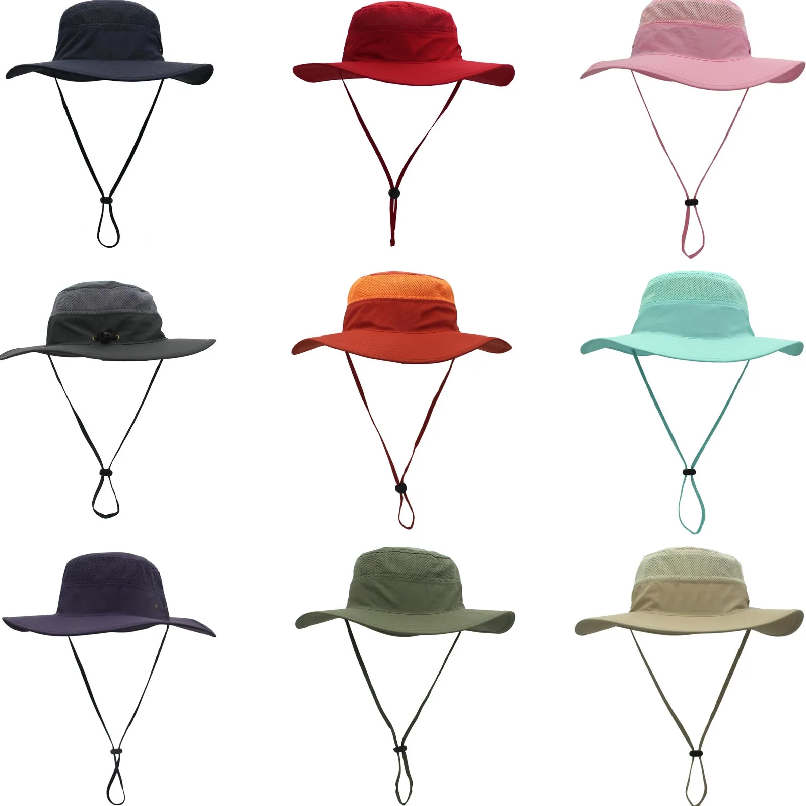 Wide Brim UV Protection Sun Bucket Hat 10