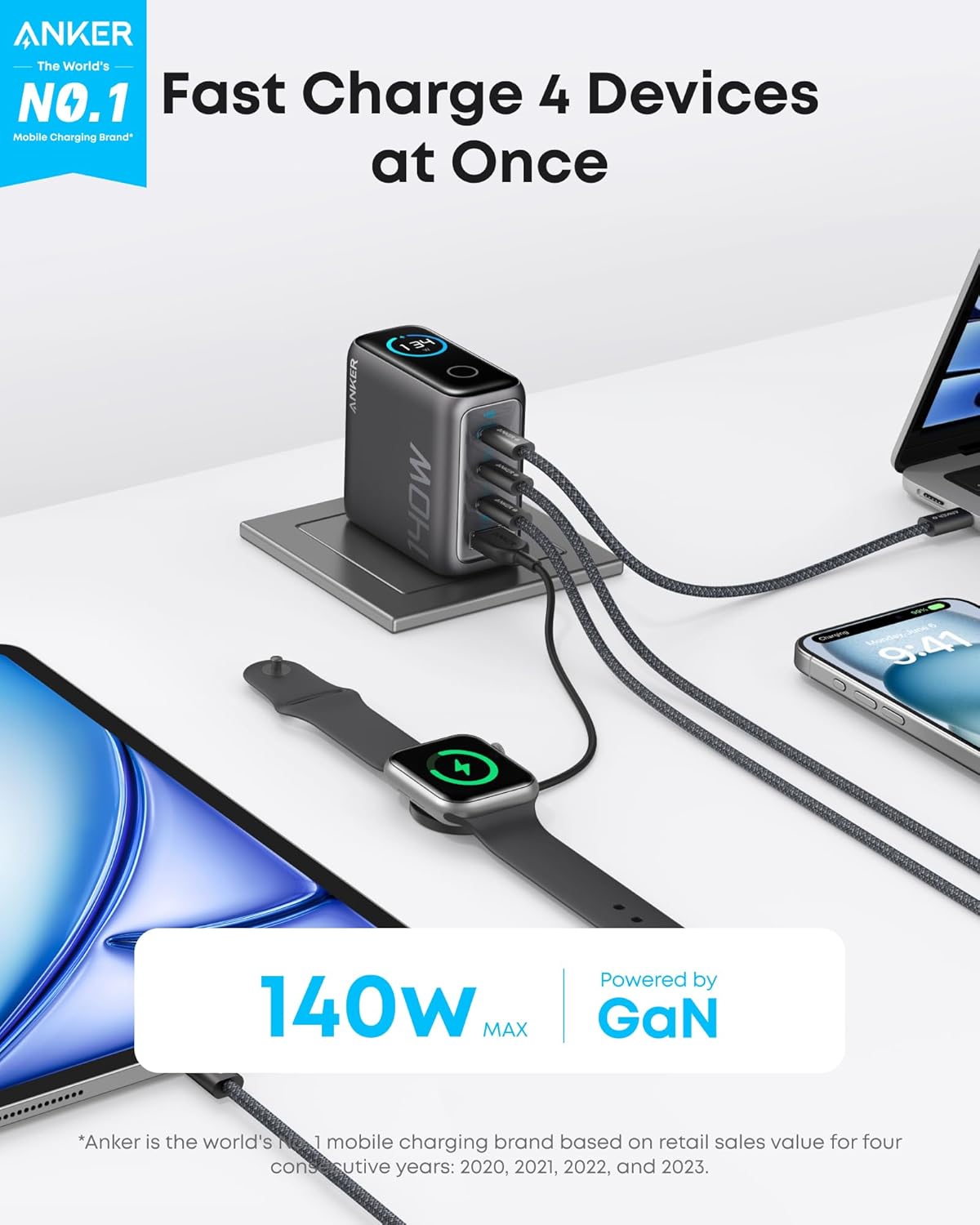 Anker 140W Prime Charger 20