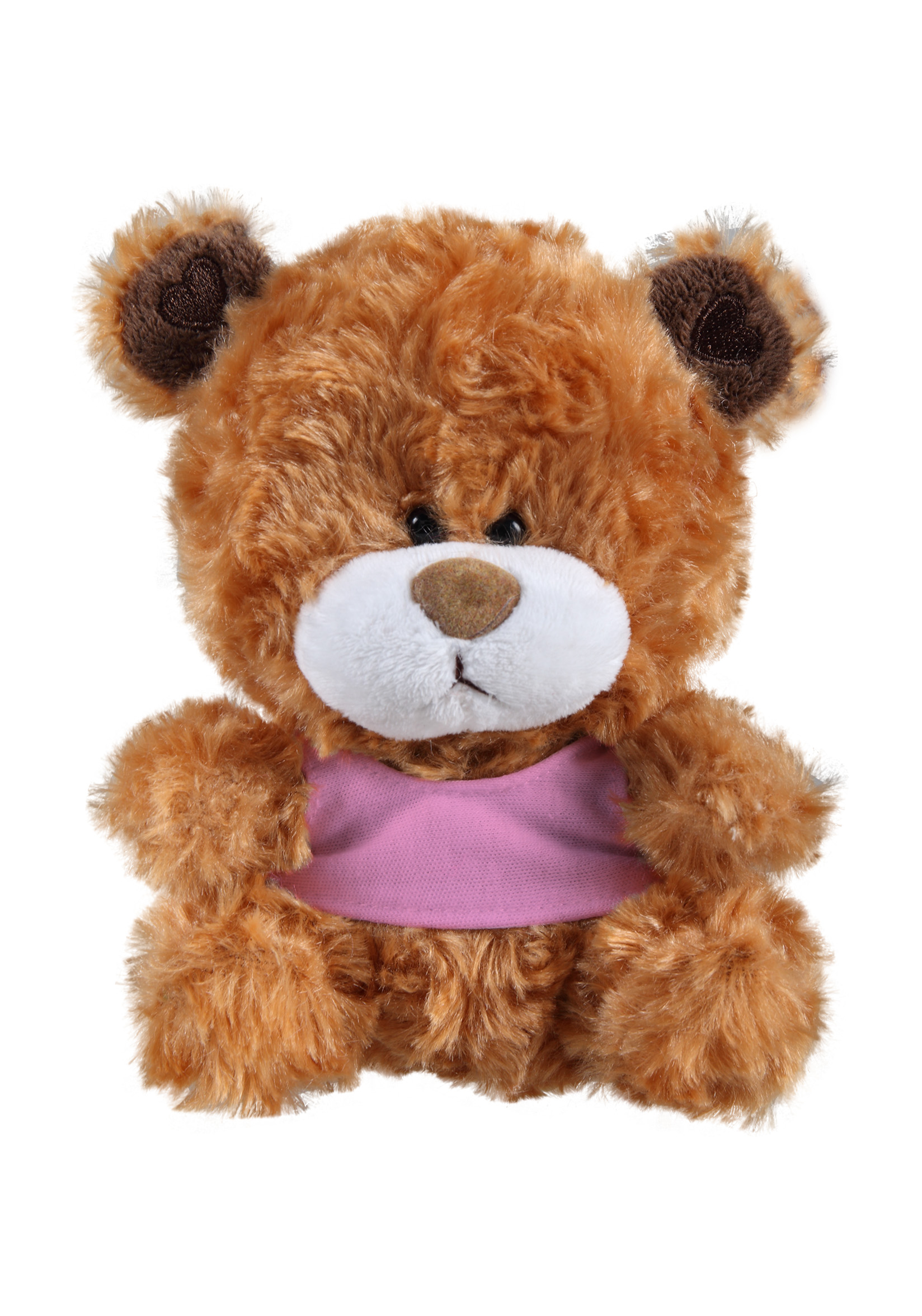 Soft Plush Mocha Qbear with Tank top 29