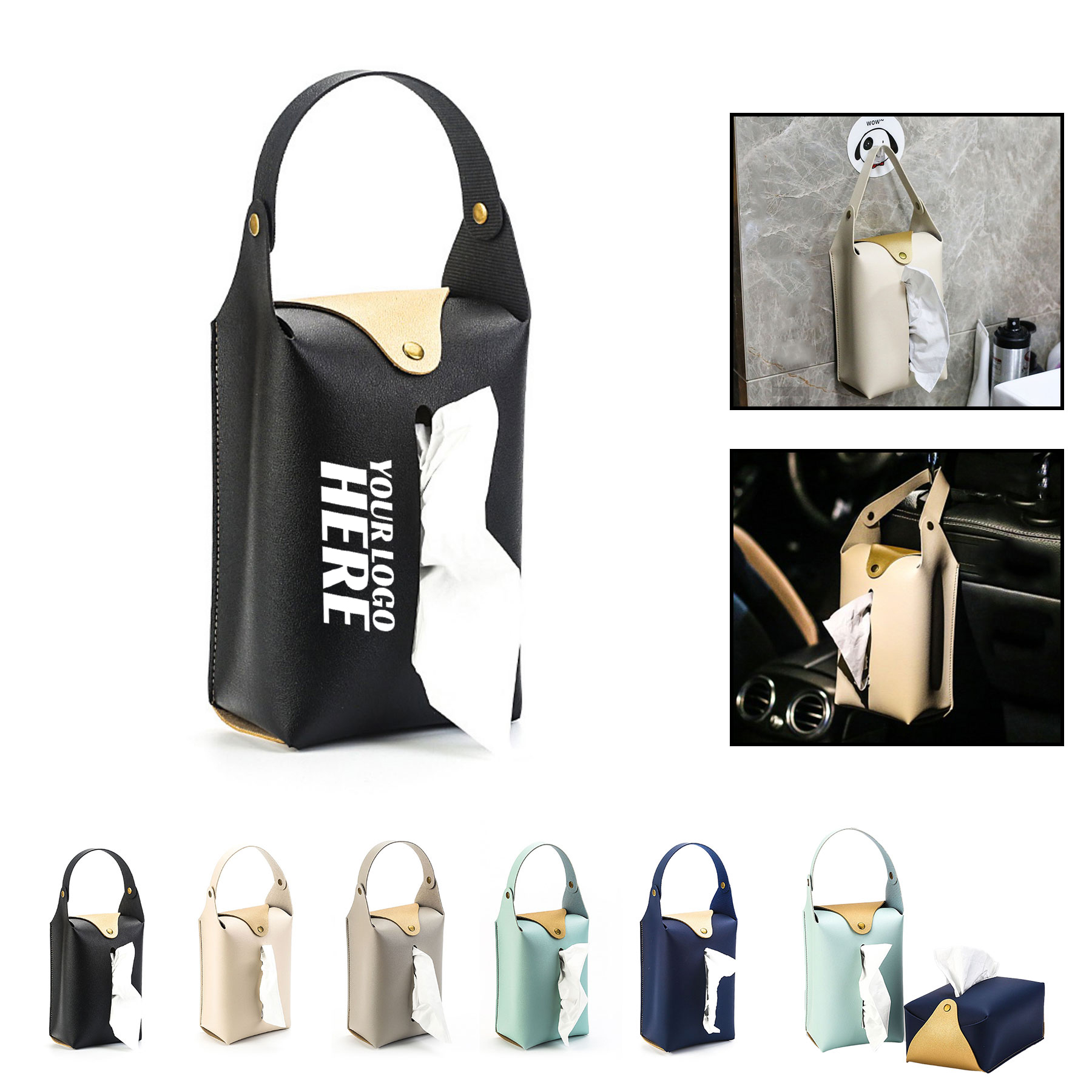 Hanging Car Tissue Box