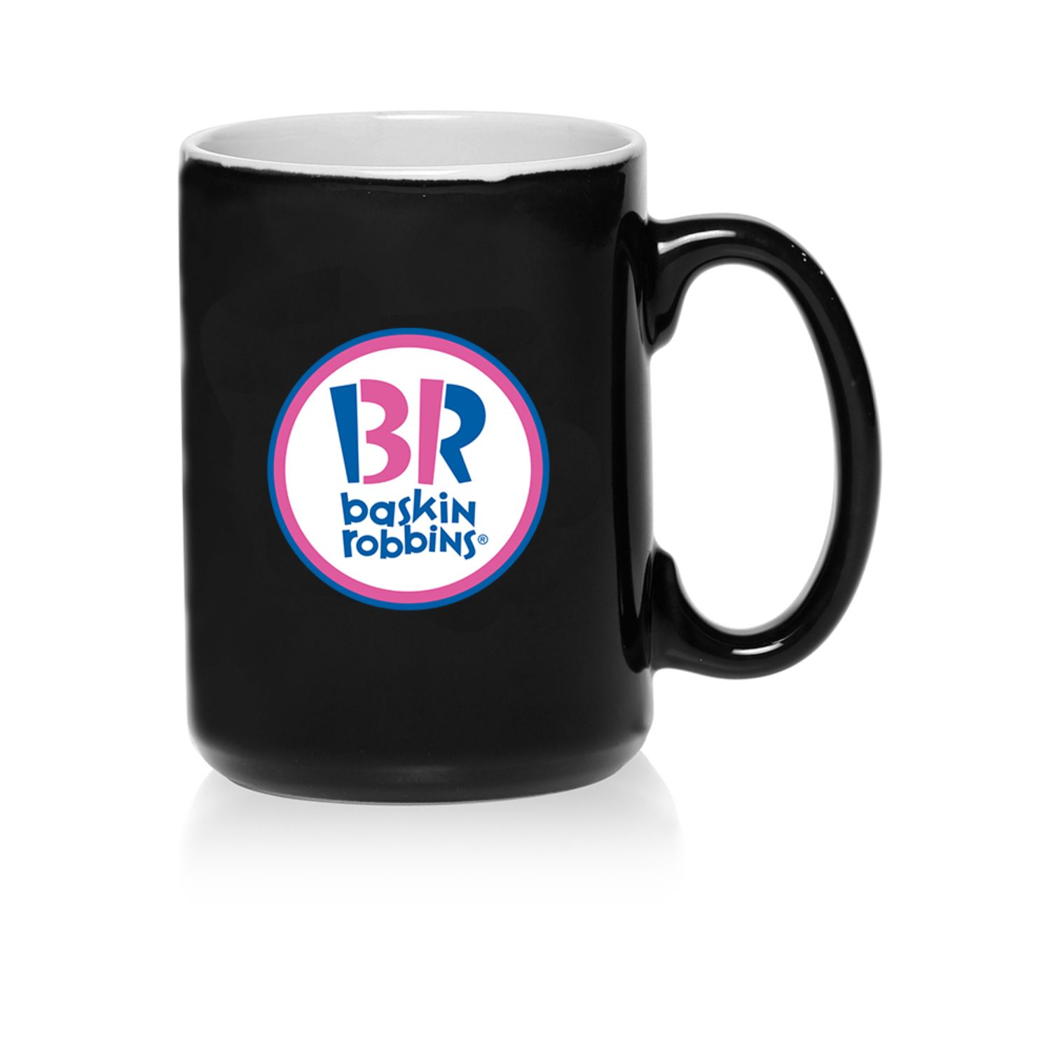 15 oz. Two Tone Glossy El Grande Coffee Mugs