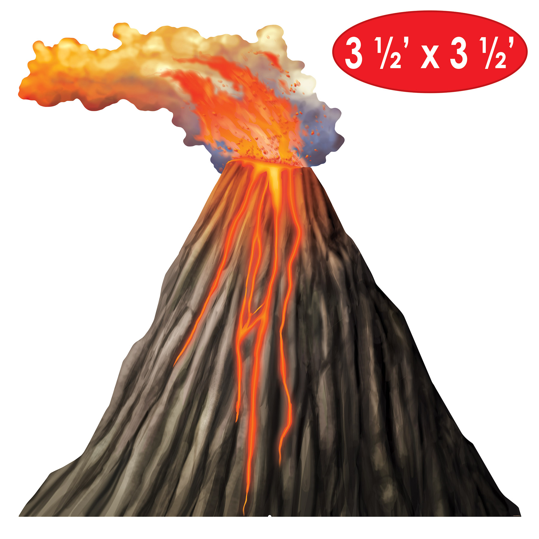 Luau Volcano Stand-Up 3