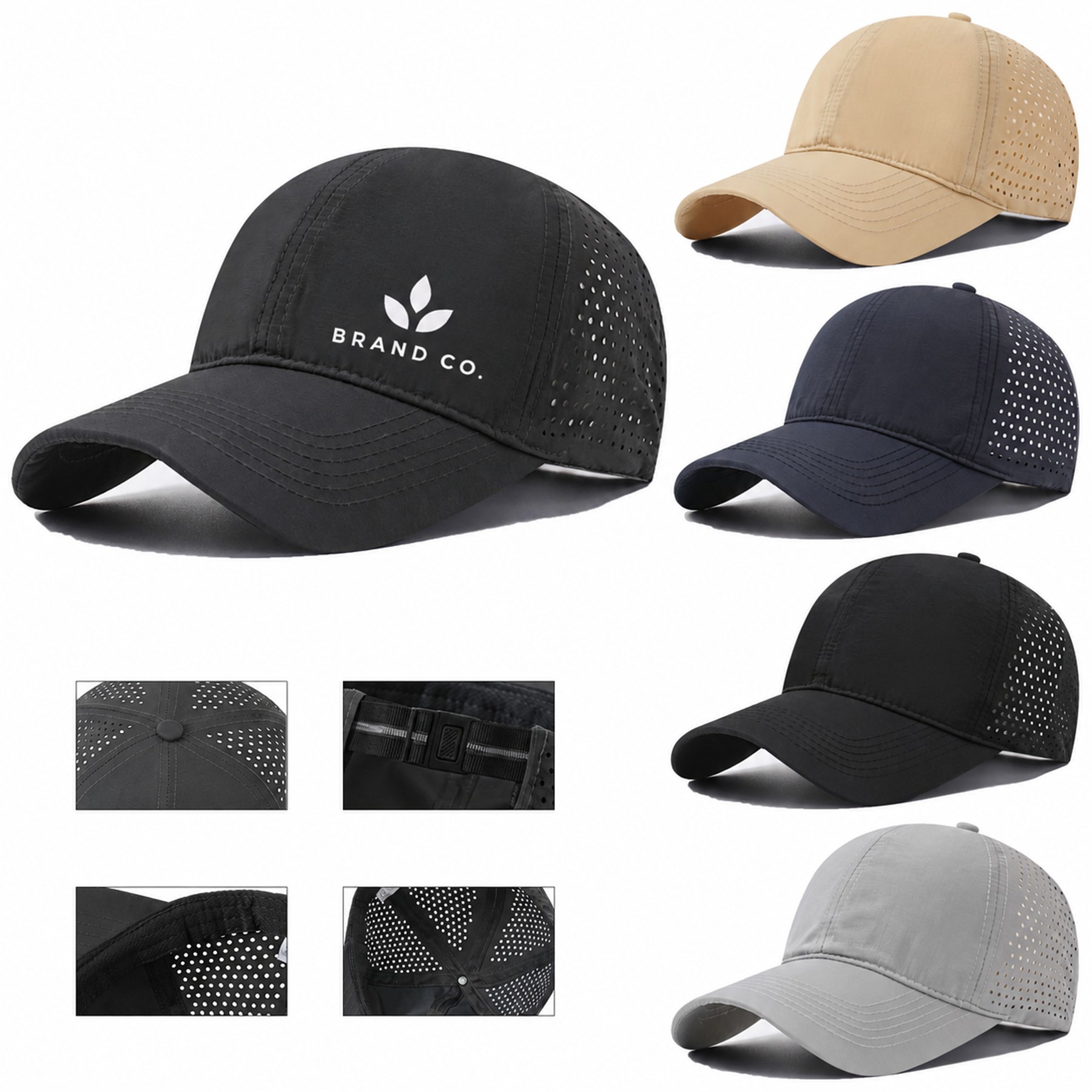 Perforated Performance Cap