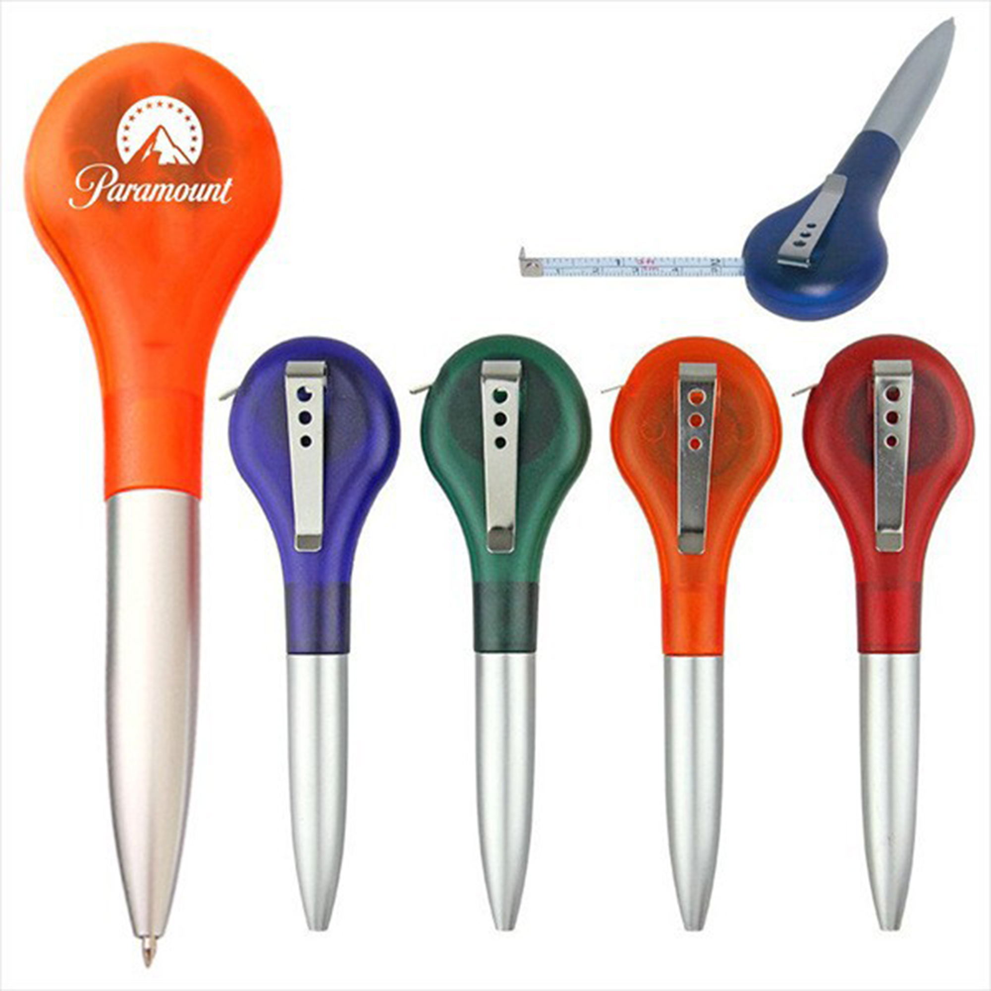 Mini Retractable Tape Measure Ballpoint Pen 3