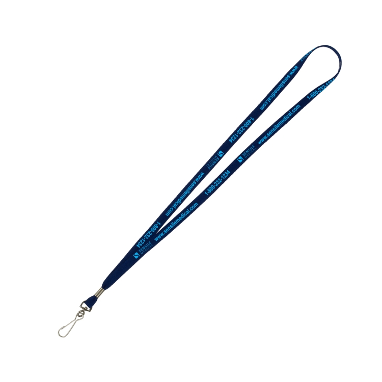 "AUBURN" 3/8" Overseas Silkscreen Lanyard (Overseas Production 8-10 Weeks) 47