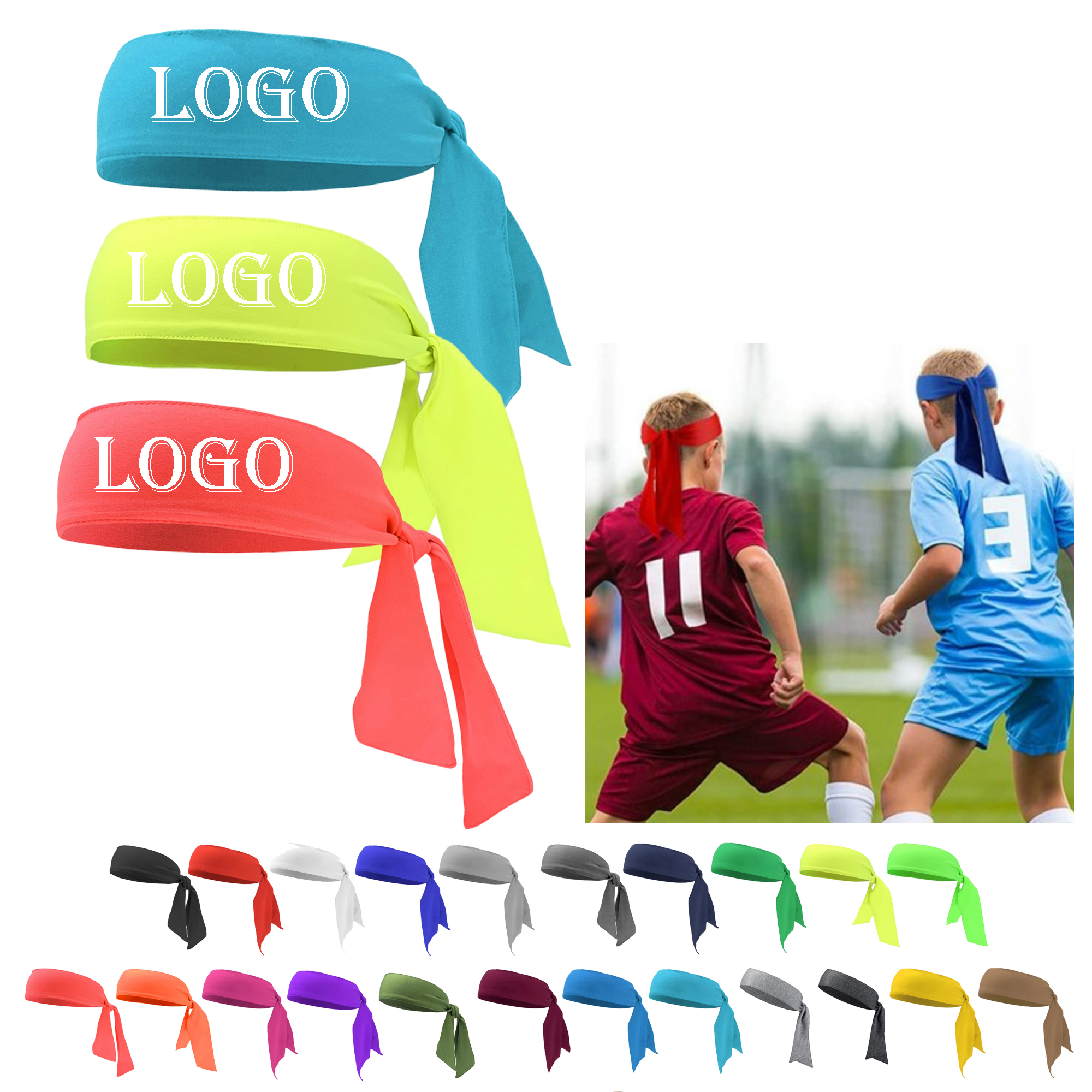 41in Breathable Sports Headband MOQ30PCS 4