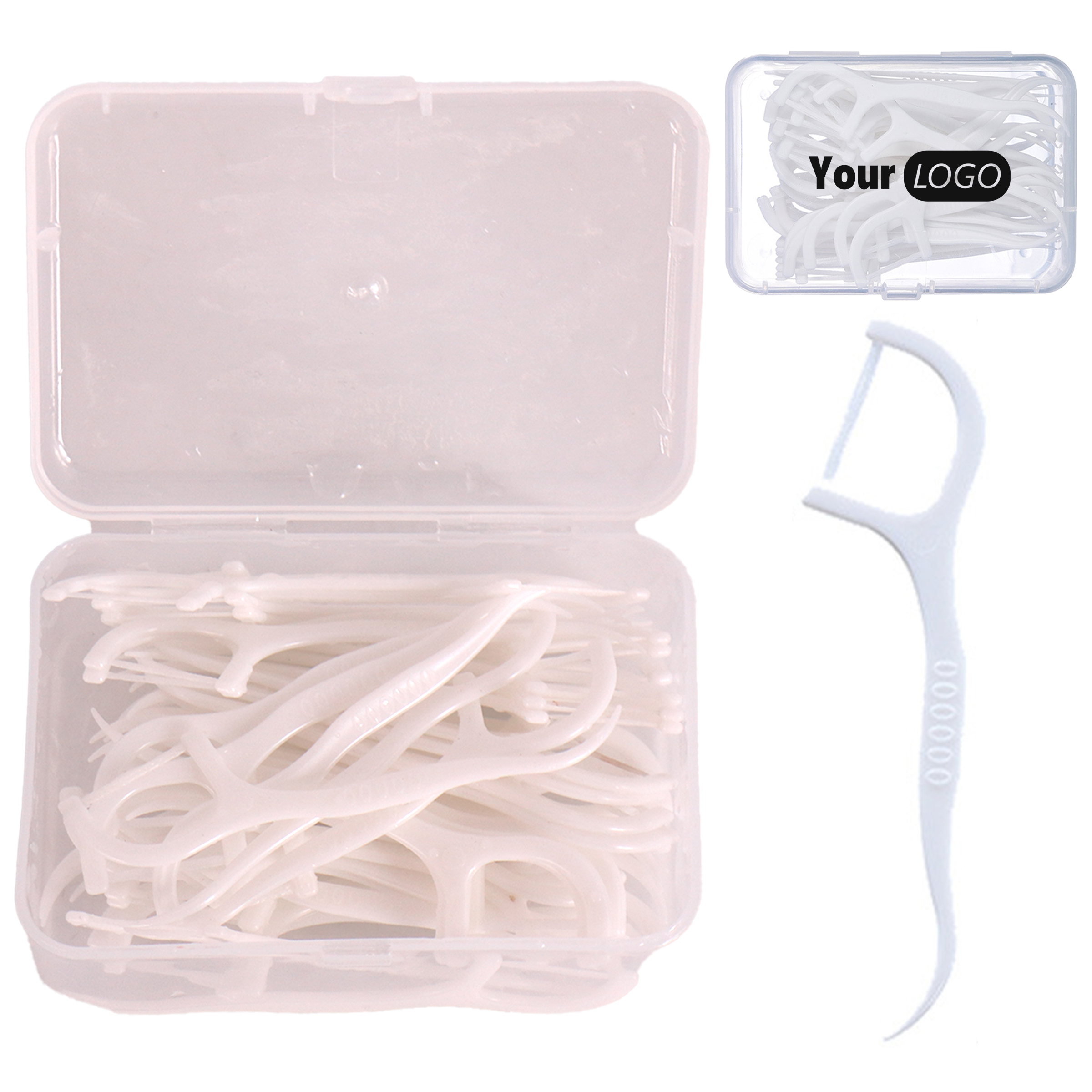 Plastic 50 Pack Dental Floss Box 5