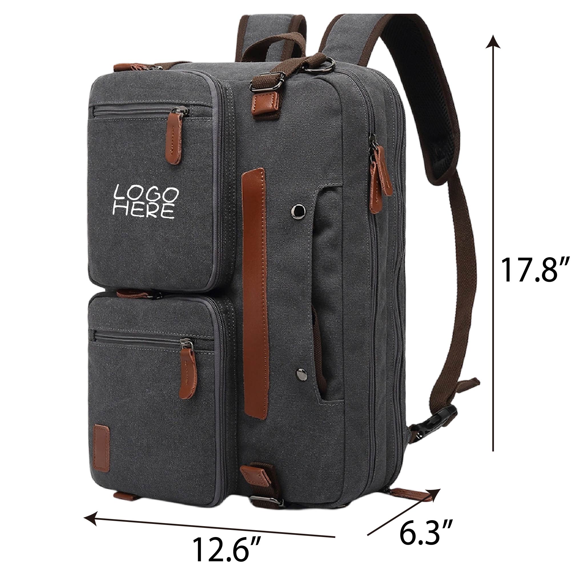 Business Laptop Backpack with USB Charging Port 5
