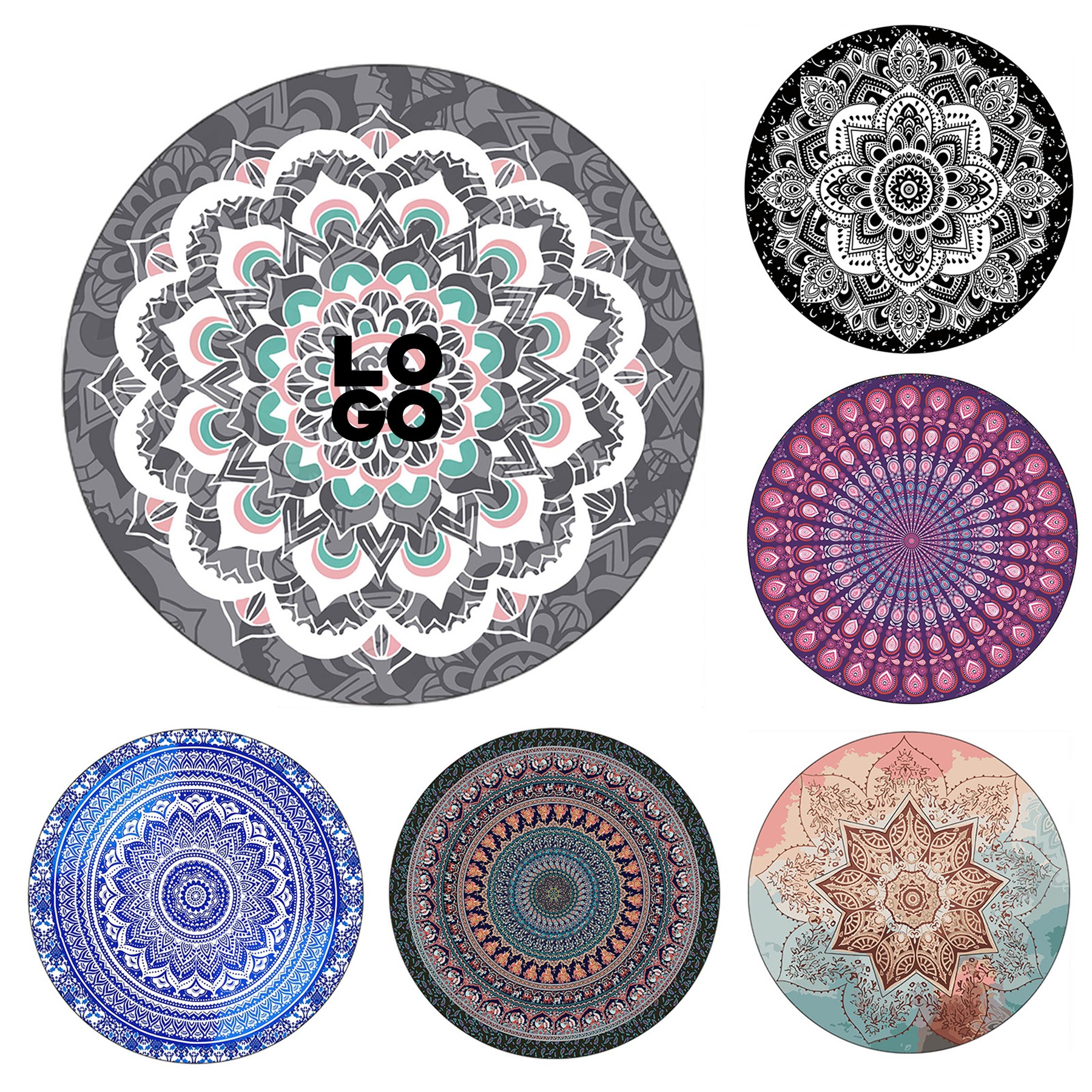Round Beach Towel