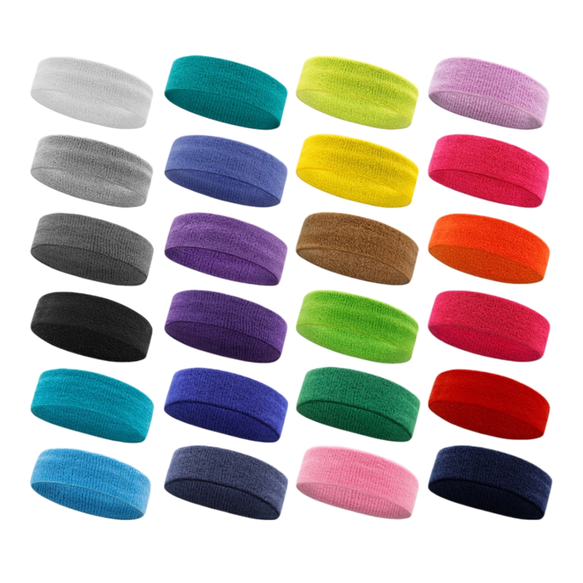 Absorb Breathable Elastic Logo Customized Headband 29