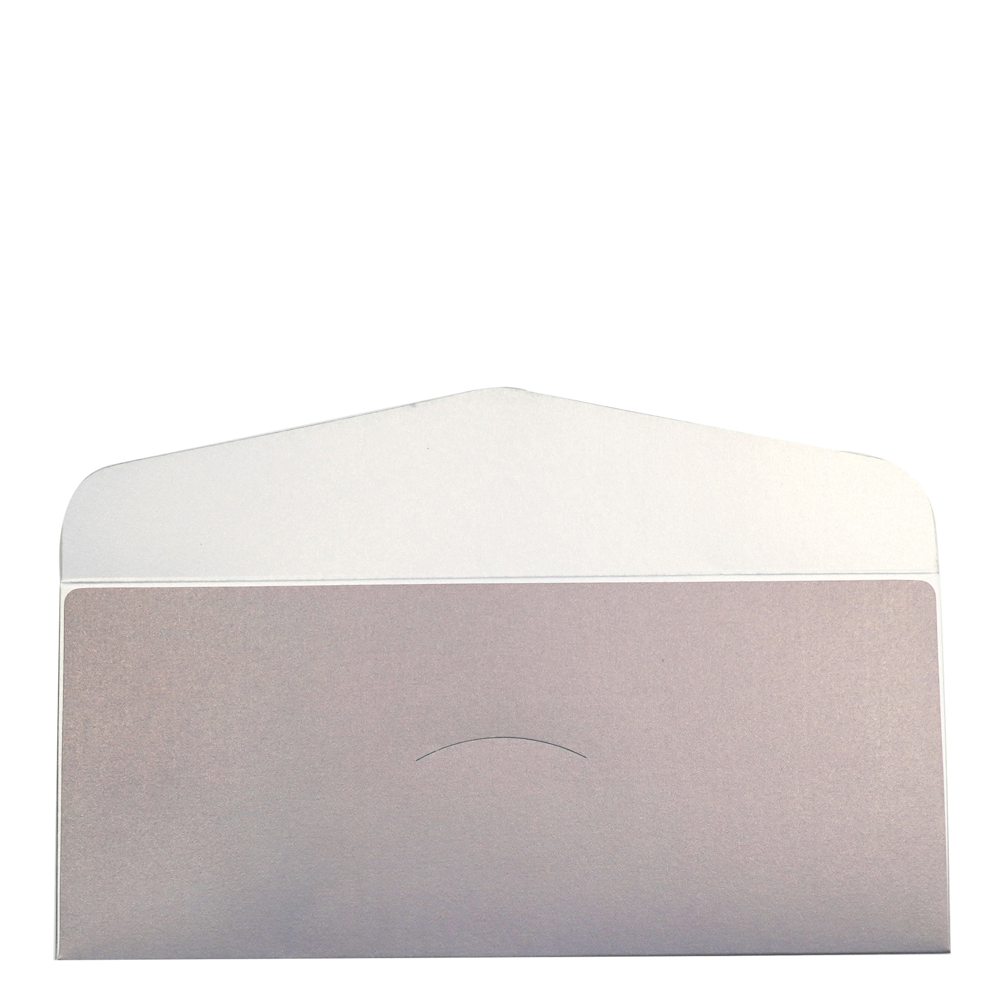MOQ 50 Hot Foil Stamped Pearlescent Paper Envelope 5