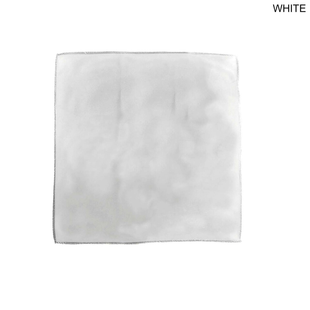 Microfiber Moisture Wicking, Cooling, Sweat, White Suede Towel, 15x15