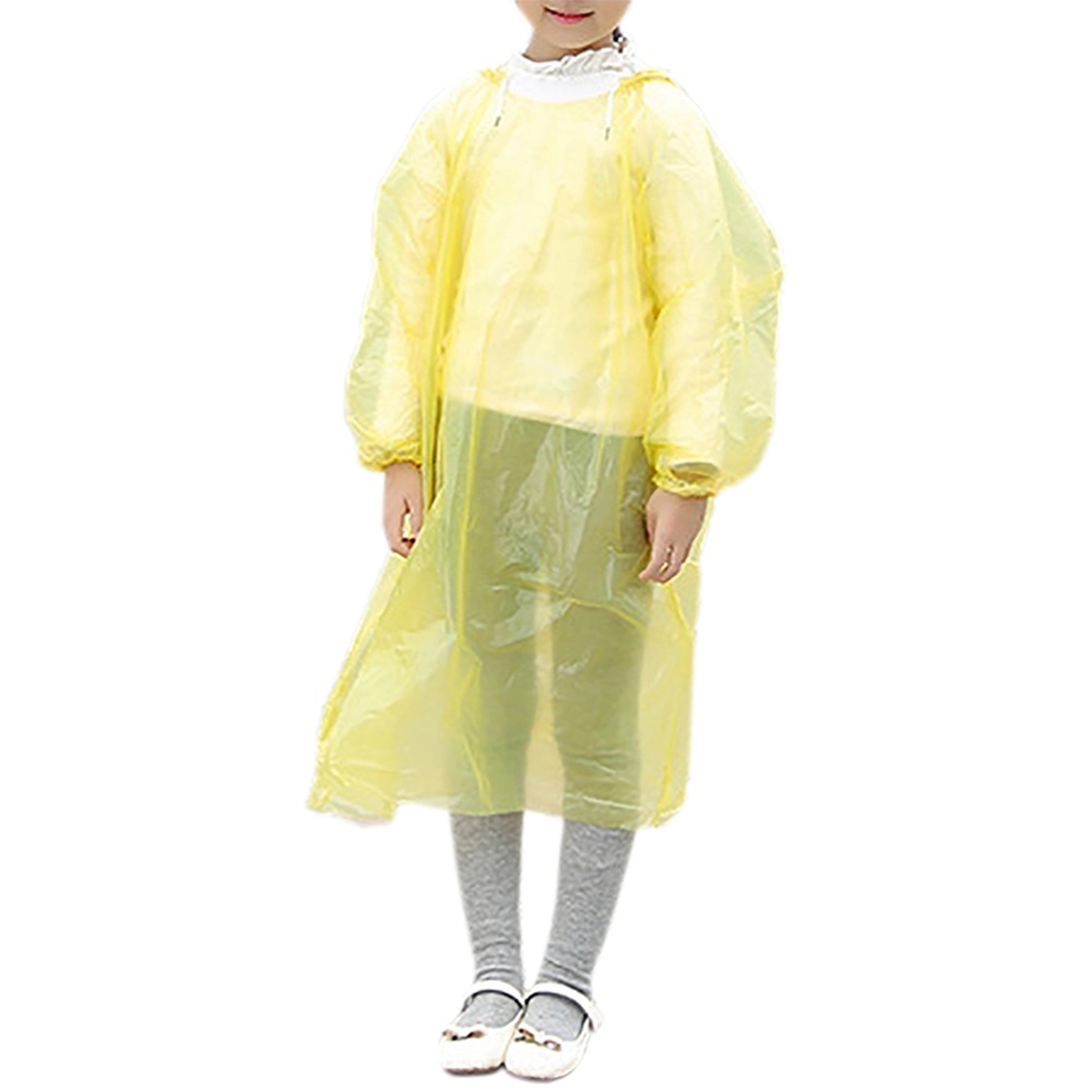Chilren Disposable Rain Ponchos 13