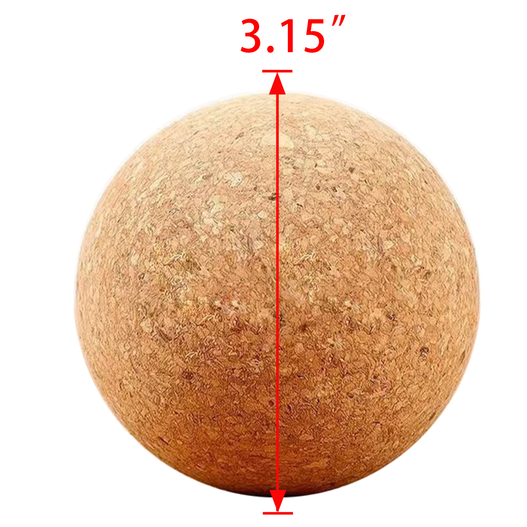 Cork Massage Ball Yoga Lacrosse 5