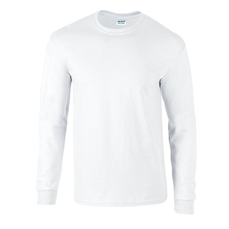 Irregular Long-Sleeve Tees - White 2X 3