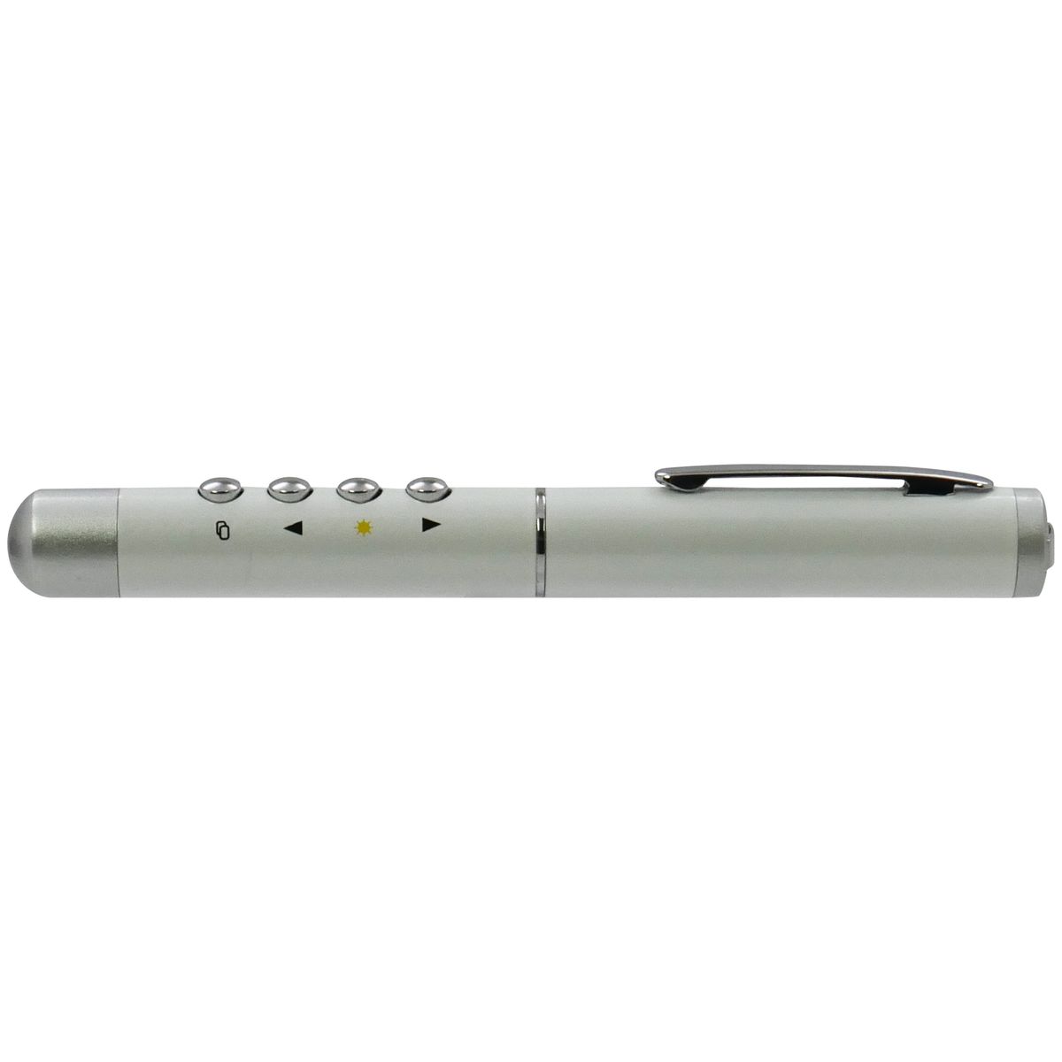 Wireless Presentation Remote with Red Laser Pointer and Blank Screen Control